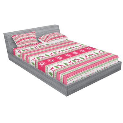 Nordic Microfiber Striped Sheet Set