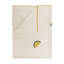 Clementine Lemon Embroidered Knit Baby Blanket