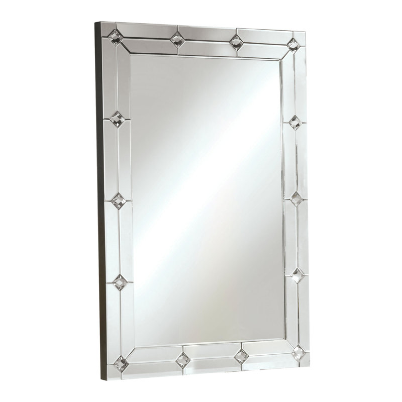 Siobhan Glass Flat Wall Mirror
