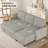  Bergvin 74.8" Upholstered Sleeper Sofa -1020432138