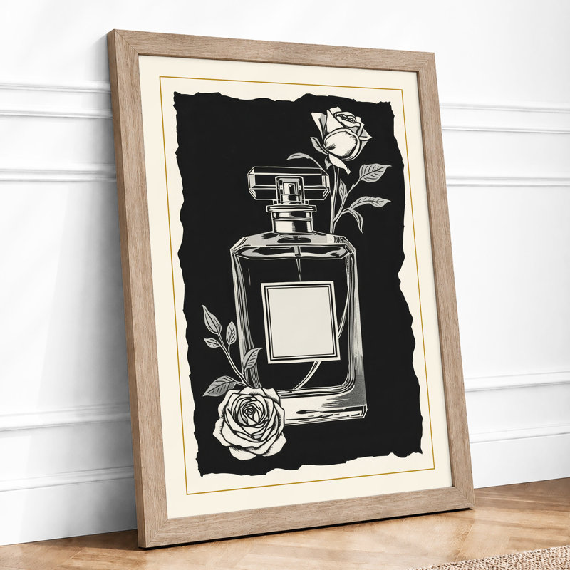 Elegance Botanical - Framed Print, A4 - 29.7 x 21.0 cm, Oak