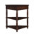 Small Space Corner Table With & Practical Solid Wood Legs - Design 33.8'' Triangle , Saver
