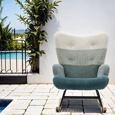 Chaise berçante moderne Loriane
