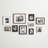 Solid + Manufactured Wood Beveled Picture Frame - Set of 10 with Mat-1917513365