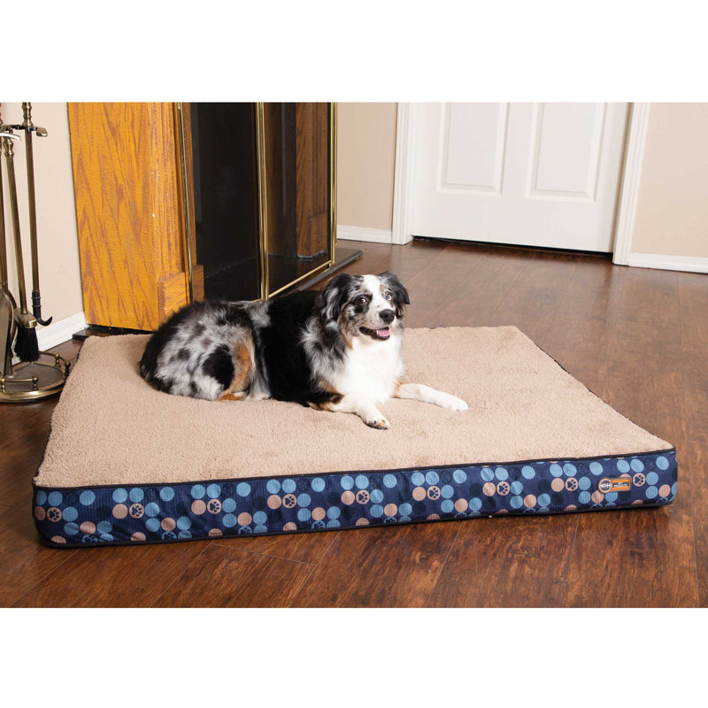 Lit orthopédique pour chien Superior, Bleu marine, Grand