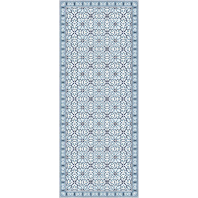 Pinta Blue Cushioned Kitchen Mat