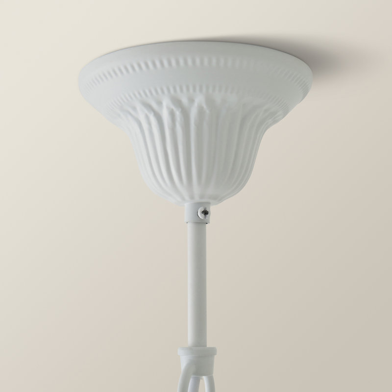 Bermudez 5 - Light Candle Style Chandelier, No