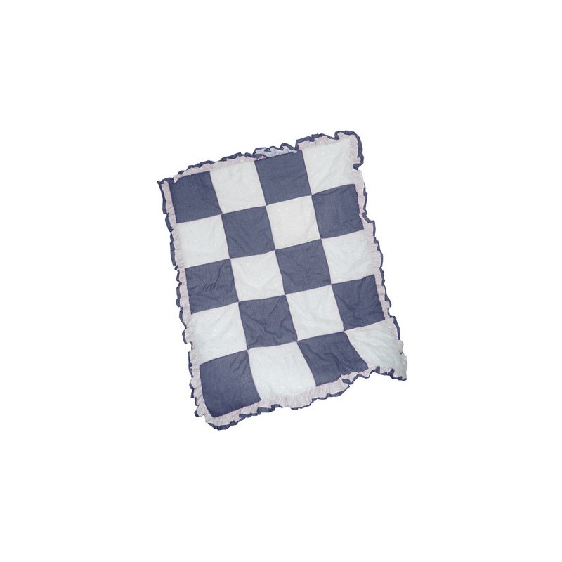 Édredon Patchwork, Bleu marine