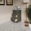 Armoire 3 tiroirs en blanc-340076255