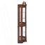 Vitrine de coin, vitrine (ampoule E26 non incluse), vestibule