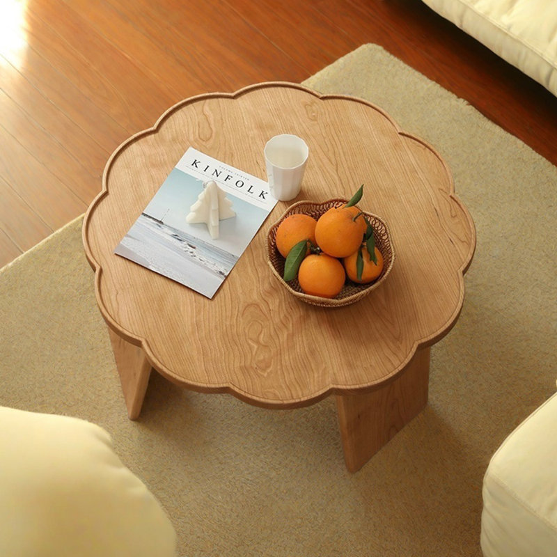 Simple Solid Wood Coffee Table
