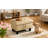 Athiste Upholstered Flannel Storage Ottoman, Multi-Function Tufted Footrest Bench-1713863432
