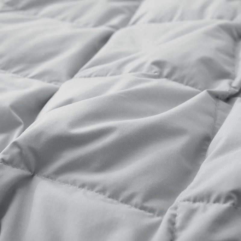 Édredon en duvet léger et rafraîchissant, Très grand lit, Gris