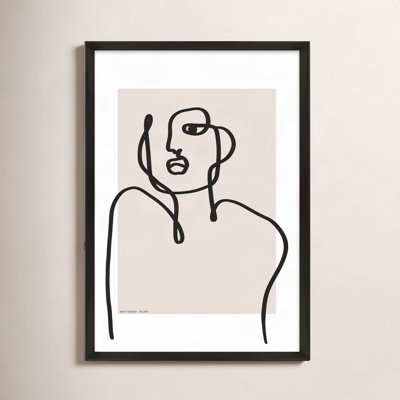 Romina Gadler "Figure and Form 1" Print