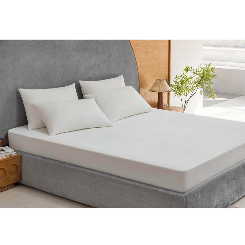 REST® Evercool® Fitted Sheet – Breathable Cooling Sheet for Hot Sleepers and Night Sweats, Self-Cleaning Silver Yarn, Ultra-Soft Fabric for Sensitive Skin