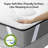 1.57 inches Memory foam Mattress Topper-1715664205
