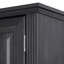 K&K - Armoire de cuisine de 71 po de hauteur avec 3 armoires coulissantes