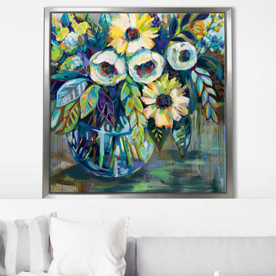 Lumière bleue - peinture