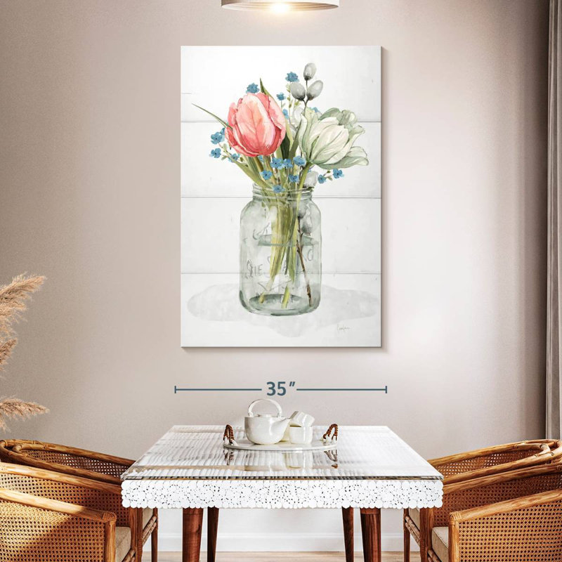 Harnek Farmhouse Tulip, 51" H x 34" W