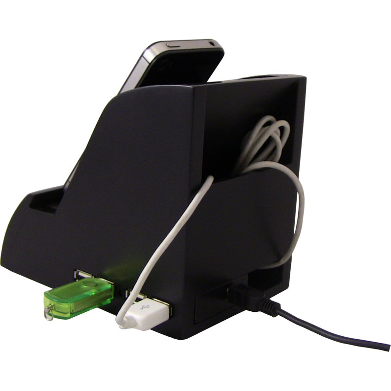 Manufactured Wood Charging Station