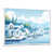 Cadre flottant blanc