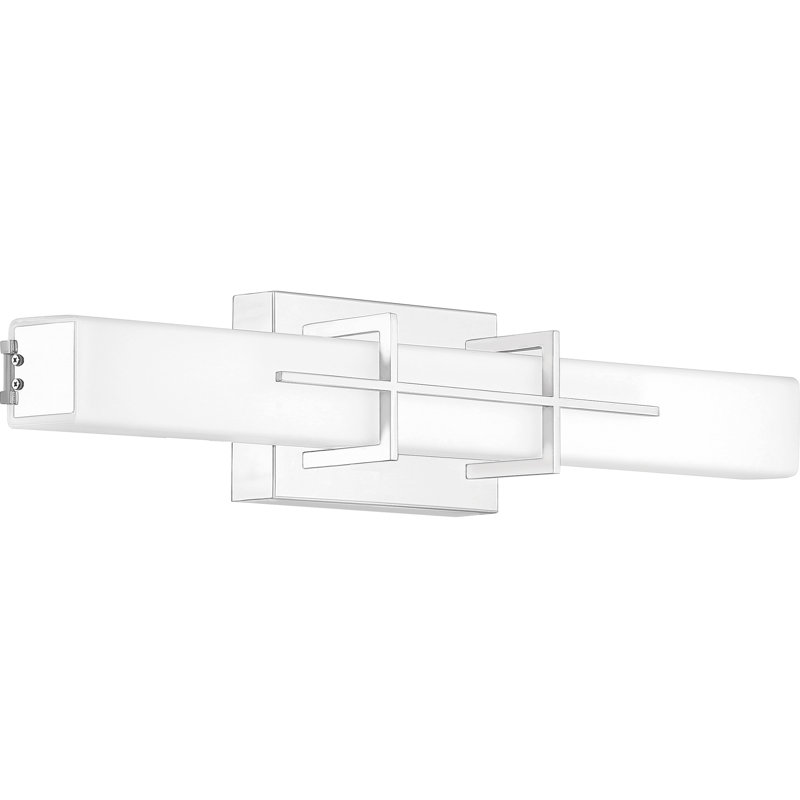 Dimmable LED Bath Bar, Polished Chrome