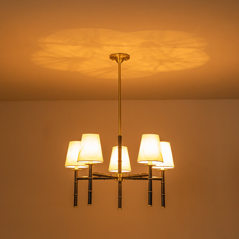 5 - Light Dimmable Chandelier