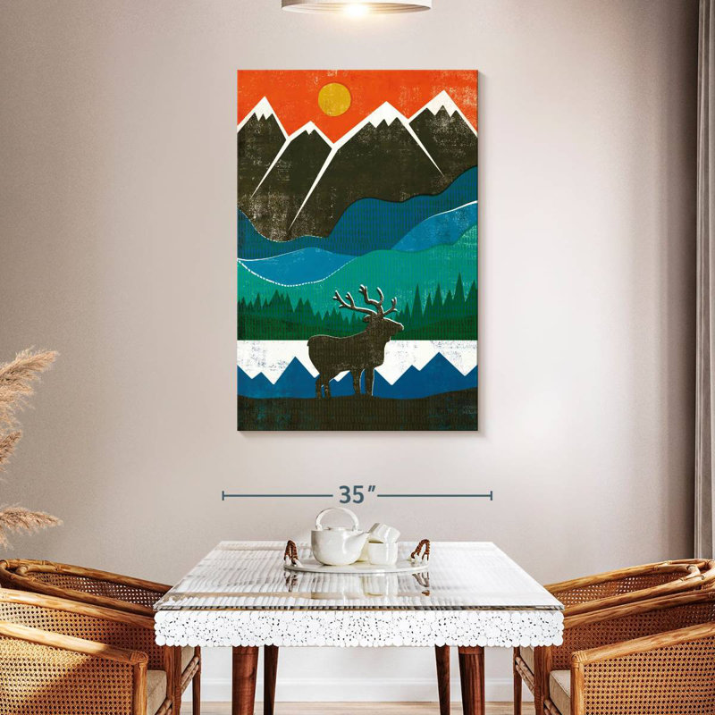 Brampt Big Sky IV, 48" H x 32" W