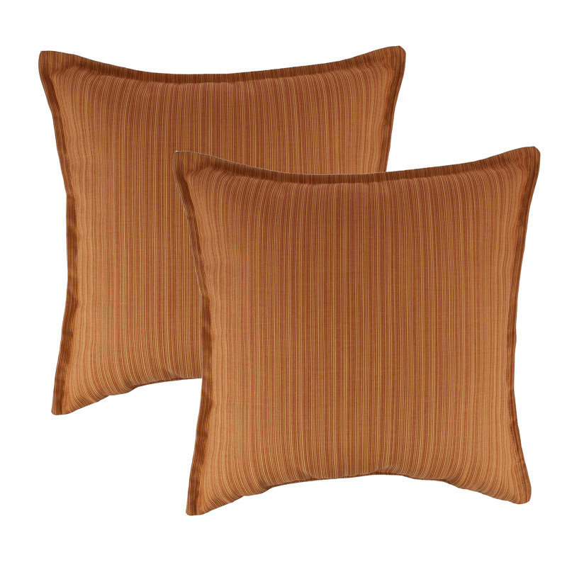 Sunbrella® Outdoor Reversible Throw Pillow