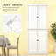 Armoire de garde-manger, armoire de cuisine, armoire de rangement avec portes et tablettes-893211195