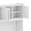 Lit escamotable mural avec armoires de rangement-586750292