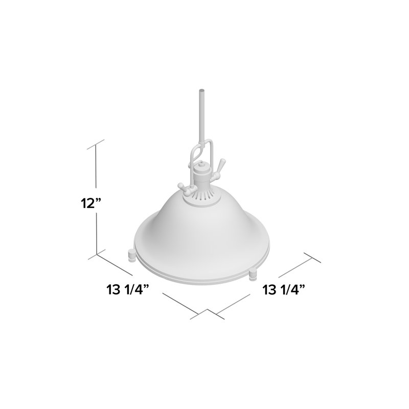 Luminaire suspendu en pierre à une lumière de Génération Éclairage , Nickel brossé, Incandescent