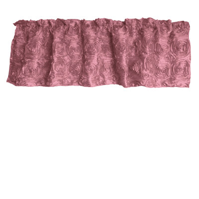Floral Tailored Window Valance