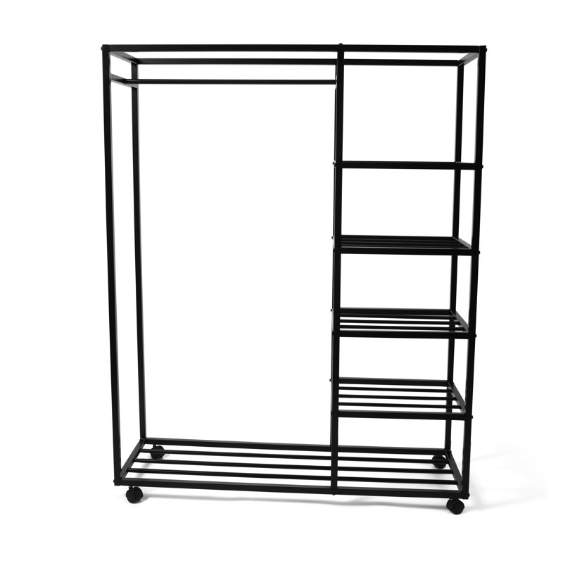 Letterly 110cm Rolling Clothing Rack