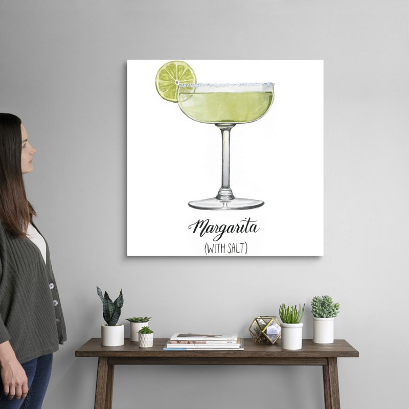 Classic Happy Hour II - reproduction d'art sur toile, Toile tendue, H 30 po x l 30 po x P 1,25 po