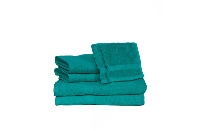 Top Teal Bath Towels
