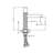 DAX Capri Single Handle Brass Bathroom Faucet-109055998