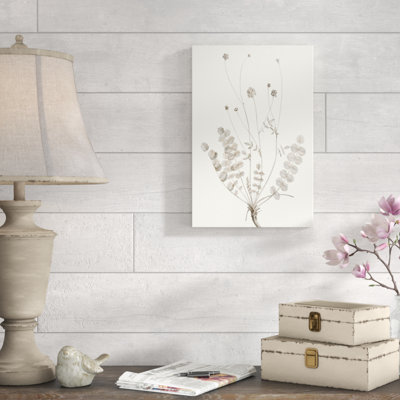 «Neutral Botanical Study IX», peinture sur toile