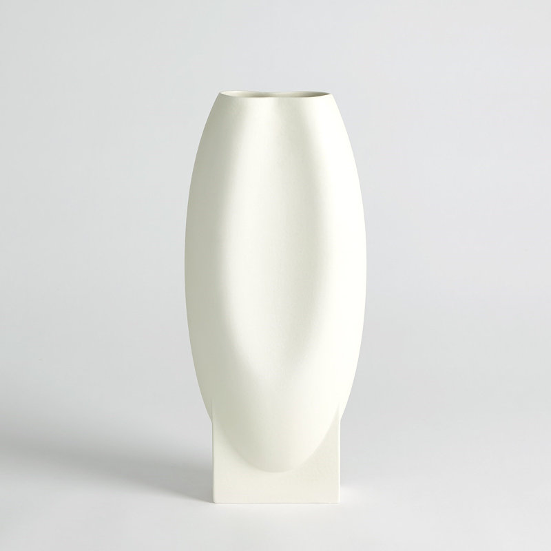 Orpheus Vase-Lg, White, 22"