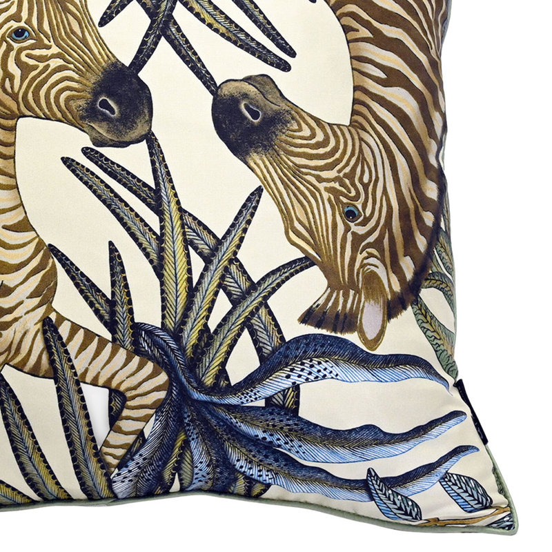 Thanda Stripe - Silk, Tanzanite