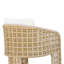Chaise de salle à manger d'extérieur Demichael