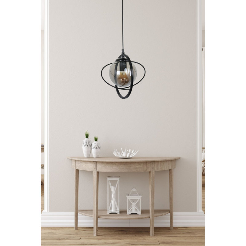 Chandle Chandelier, Black/Fume
