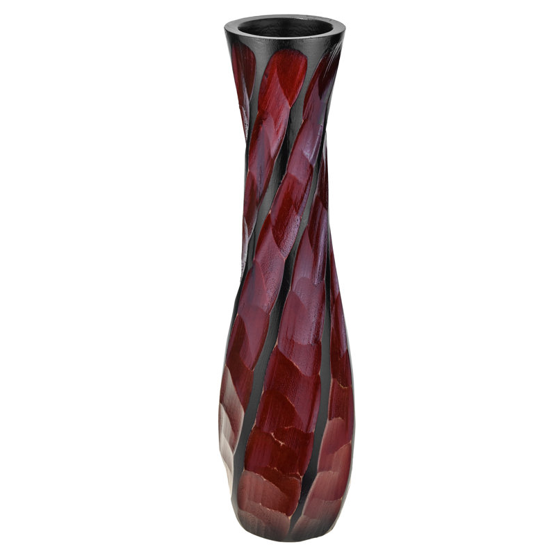 Ather Handmade Wood Table Vase