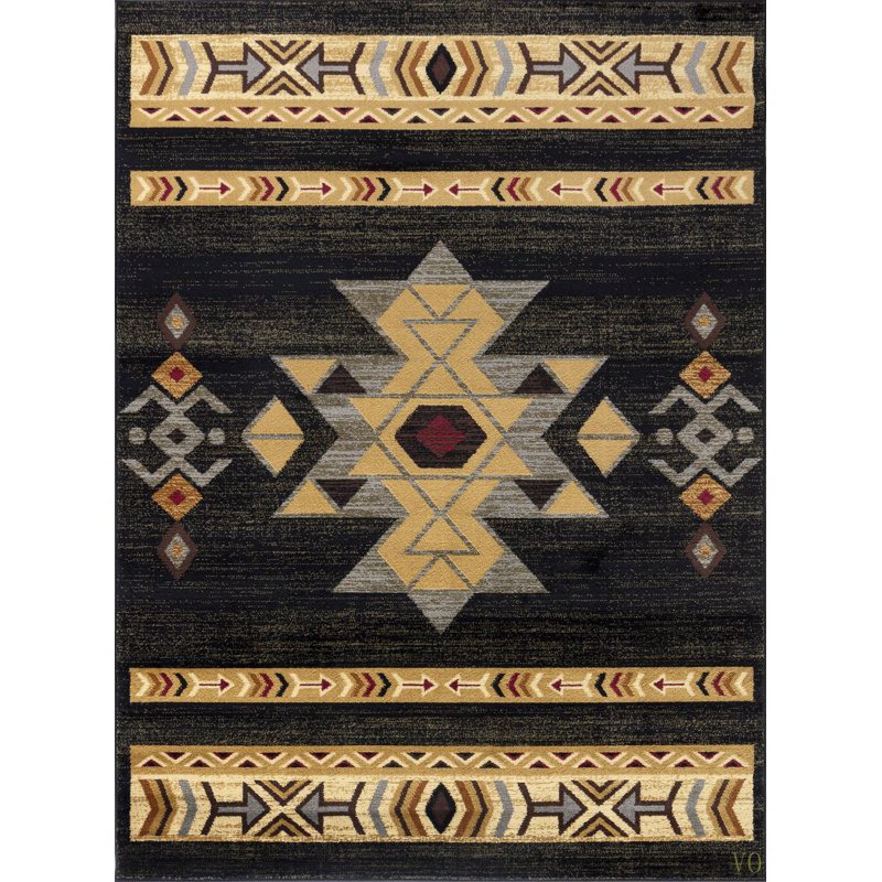 Tribes  7 Ft. 10 In. X 10 Ft. 3 In. Southwest Area Rug, Rectangle 7'10" x 10'3"