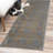 Glam Geometric Gray/Gold Area Rug-91701608