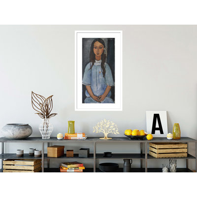 Alice par Amedeo Modigliani - estampe numérique encadrée