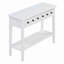 Table d'entrée avec 2 tiroirs, console rustique-1240224049