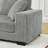L-Shaped Modular Convertible Sofa-824915417