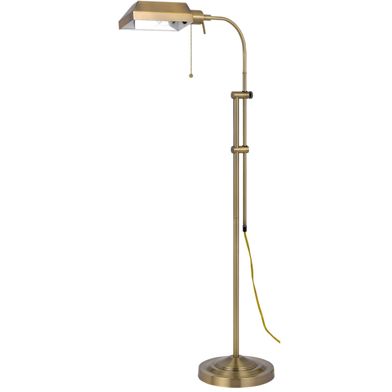 Lampe sur pied 57 po, Bronze, Laiton