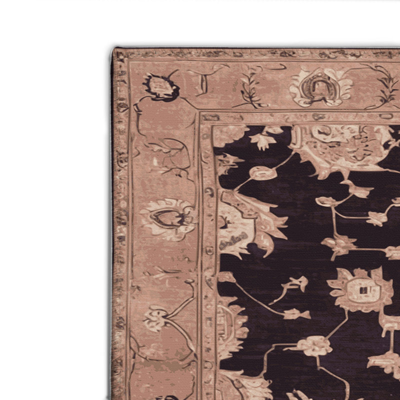 Tapis d'intérieur et d'extérieur surteint beige, Rectangulaire 2 pi x 3 pi